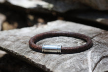 Load image into Gallery viewer, Tubular Antique Silver - Piel Rustika