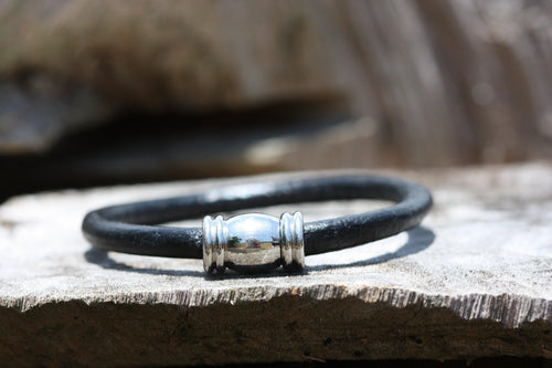 Antique Silver Barrel - Piel Rustika