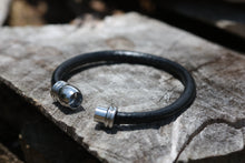 Load image into Gallery viewer, Antique Silver Barrel - Piel Rustika