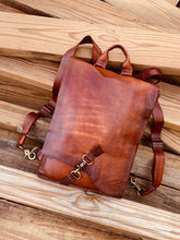 Load image into Gallery viewer, Multi Use Backpack - One of a Kind - Piel Rustika