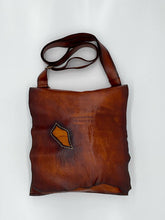 Load image into Gallery viewer, Unisex Patched Crossbody Bag - Piel Rustika