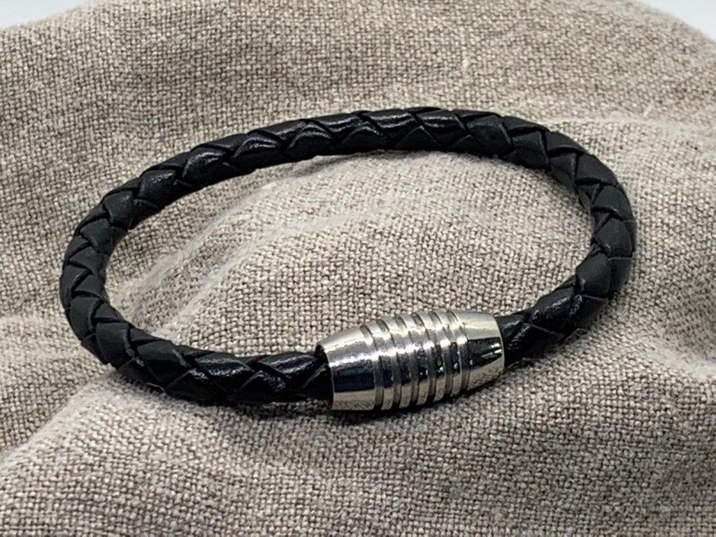 Stainless Steel Oval - Piel Rustika