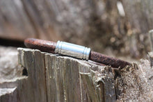 Load image into Gallery viewer, Tubular Antique Silver - Piel Rustika