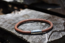 Load image into Gallery viewer, Tubular Antique Silver - Piel Rustika