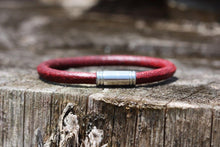 Load image into Gallery viewer, Tubular Antique Silver - Piel Rustika