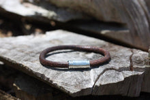 Load image into Gallery viewer, Tubular Antique Silver - Piel Rustika