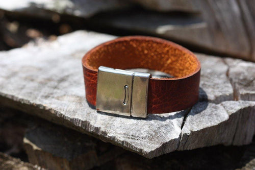 Squared & Lock - Piel Rustika