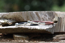 Load image into Gallery viewer, Antique Silver Half Cuff - Piel Rustika