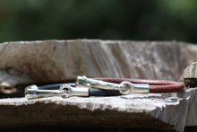 Load image into Gallery viewer, Antique Silver Half Cuff - Piel Rustika