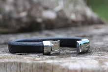 Load image into Gallery viewer, Stainless Steel Curved Rectangle - Piel Rustika