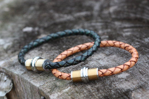 Stainless Steel Two Tone - Piel Rustika