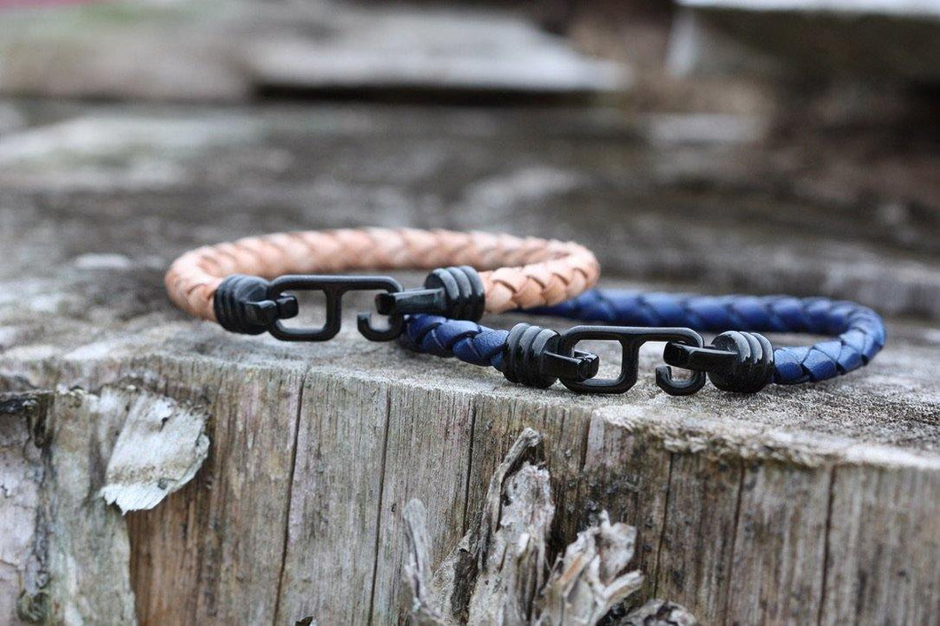 Black Ionic Stainless Steel - Piel Rustika