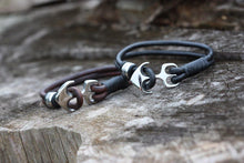 Load image into Gallery viewer, Stainless Steel Anchor &amp; Charm - Piel Rustika