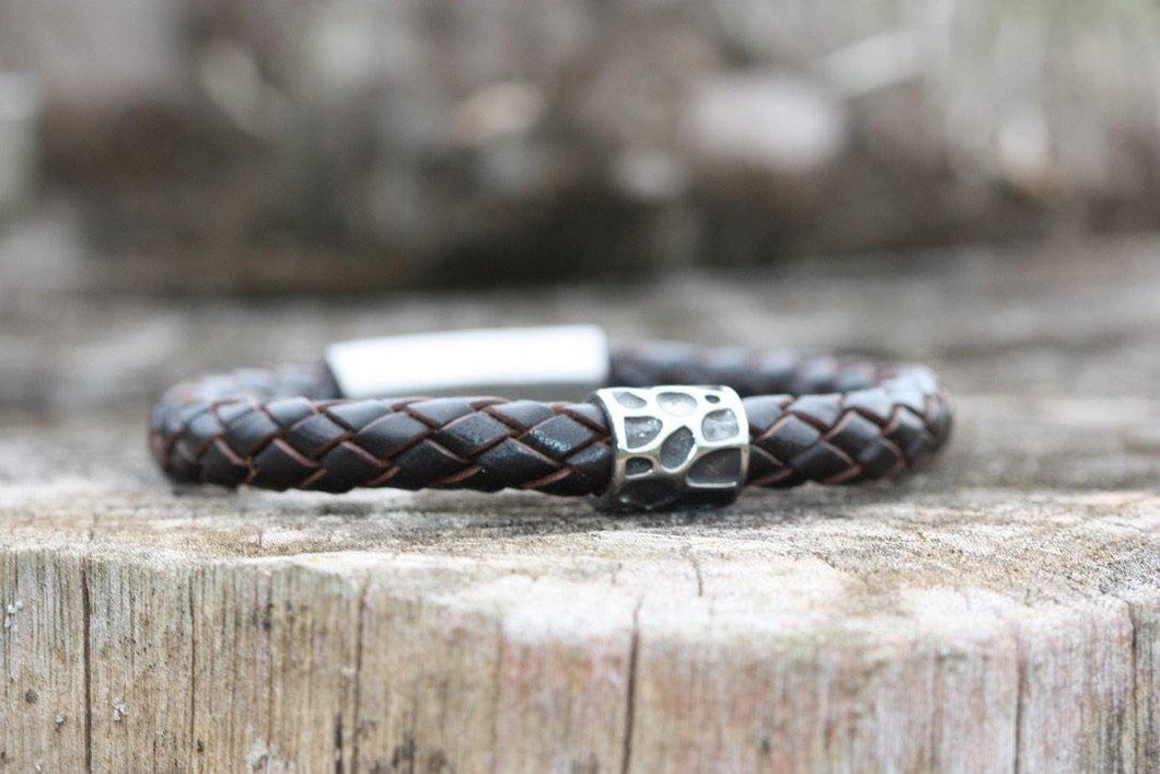 Stainless Steel Braided Dent - Piel Rustika