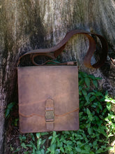 Load image into Gallery viewer, Brown Unisex Crossbody Bag