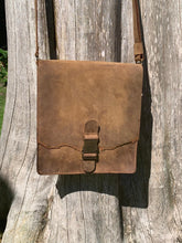 Load image into Gallery viewer, Brown Unisex Crossbody Bag