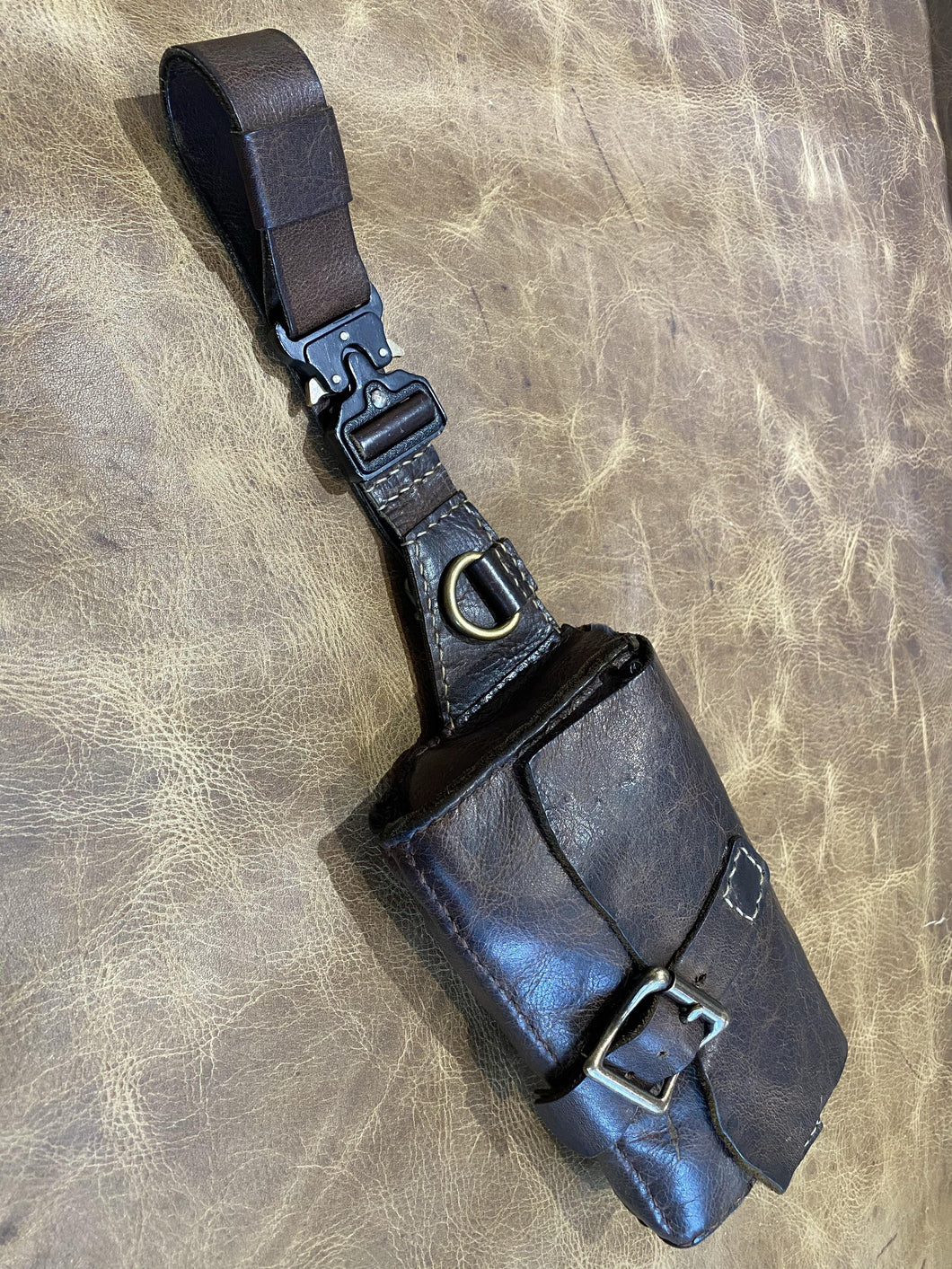 Brown Rectangle Fanny Pack - Piel Rustika