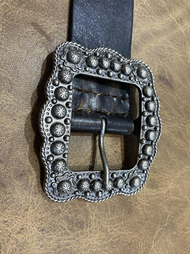 Vintage Bubbles Belt - Piel Rustika