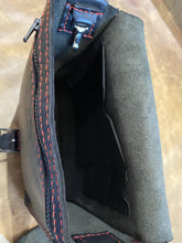 Load image into Gallery viewer, Black Buckled Crossbody Bag - Piel Rustika