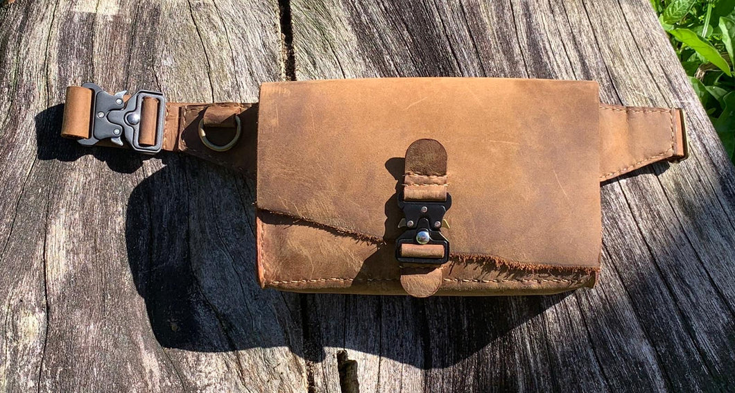 Asymmetrical Fanny Pack - One of a Kind