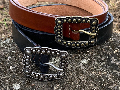 Dotted Buckle Belts - Piel Rustika