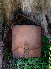 Load image into Gallery viewer, Brown Unisex Crossbody Bag