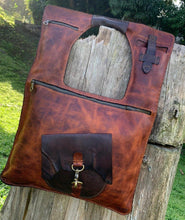 Load image into Gallery viewer, One of a Kind Over The Shoulder Bag - Piel Rustika