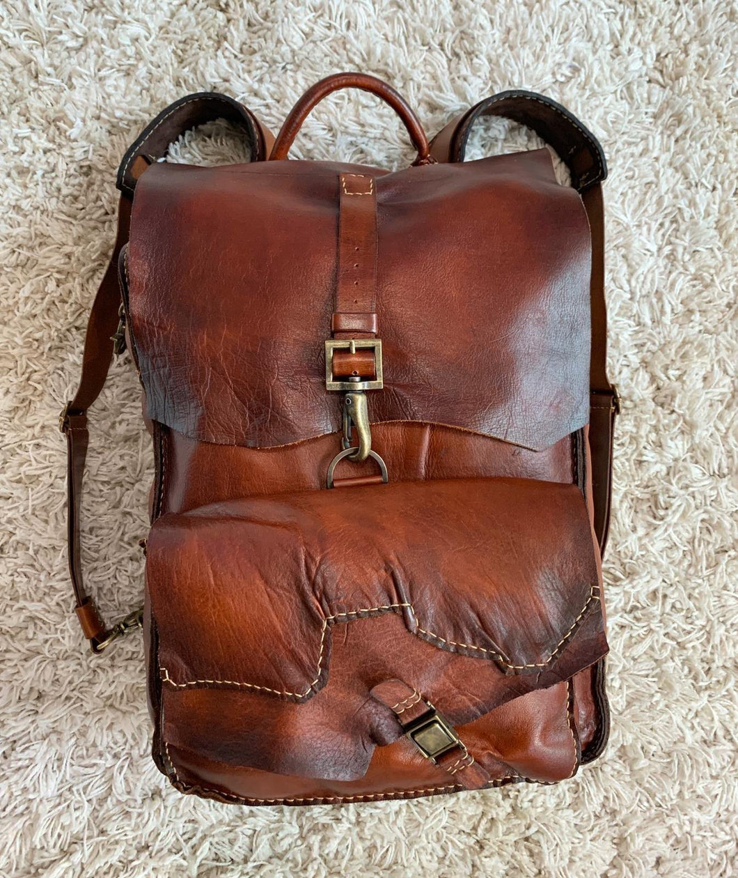 One of a Kind Backpack - Piel Rustika