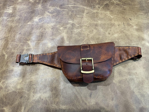 Tan Fanny Pack - Piel Rustika